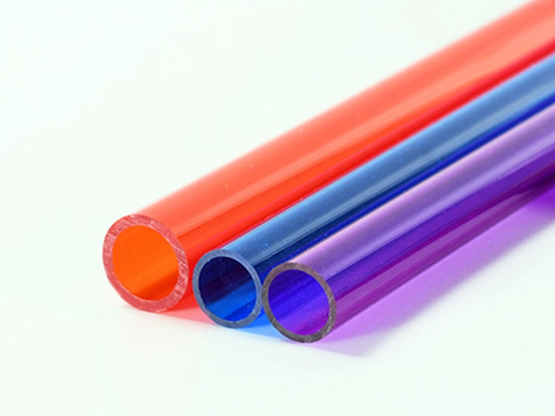 Colored Plexiglass Tube