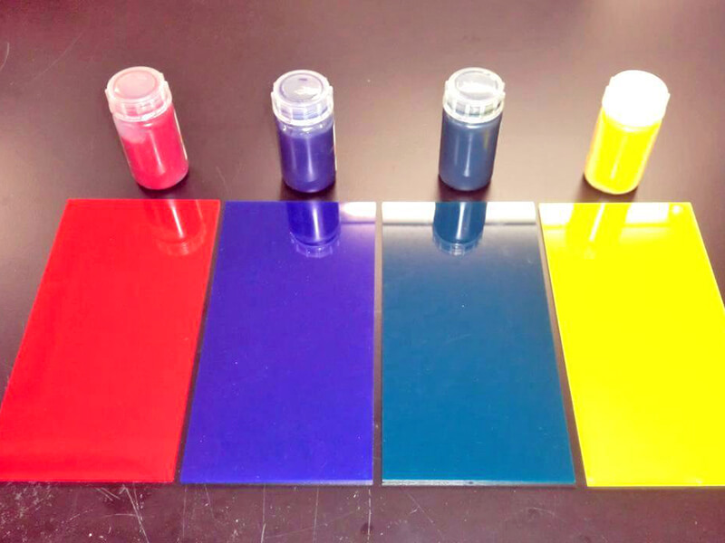 Dye Acrylic Plastic
